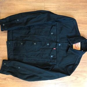 Black Levi’s Denim Trucker Jacket